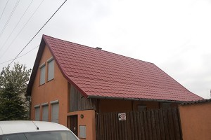 Elkészült cserepes lemez